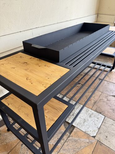 Bağ evi və bağ üçün hərşey: Qorizontal manqal, 20 şişli, Termostatsız, Yeni
