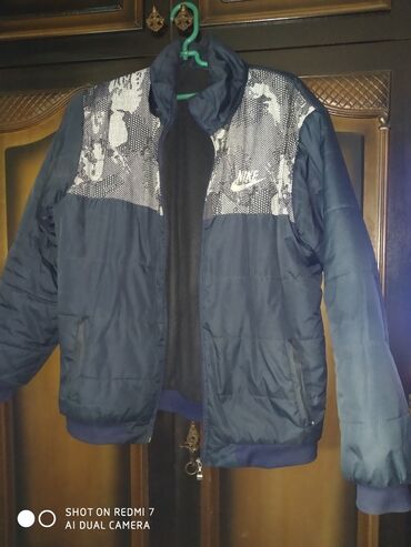 bretele za haljine: Transitional jacket, XL (EU 54), Nike, color - Blue