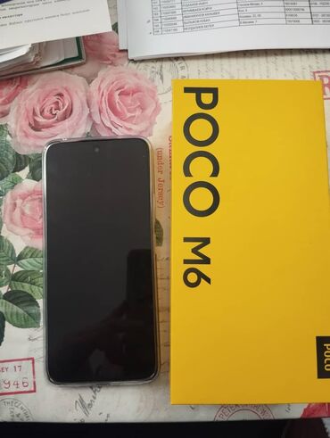 Poco: Poco M6, Новый, 256 ГБ, цвет - Черный, 1 SIM, 2 SIM