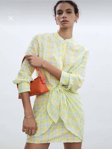 вещи бу купить: Mango paltar S razmer hec geyinilmeyib