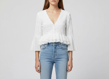 bluzka dzianinowa zara: Zara, Bluzka damska, rozmiar XS