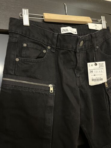 Qadın şalvarları: Şalvar, Zara, S, M, rəng - Qara — 13