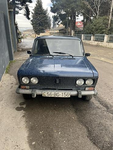 opel vectra a: VAZ 2106, mavi rəng, sedan kuzov. - Salon: qara rəngli oturacaqlar — 7