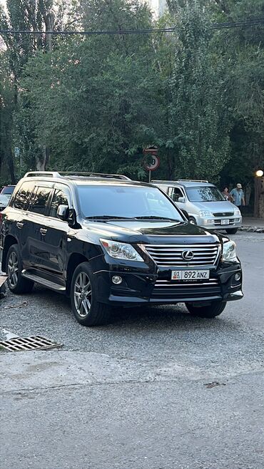 самая дорогая машина в кыргызстане: Lexus LX: 2010 г., 5.7 л, Автомат, Газ, Жол тандабас