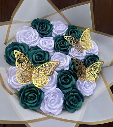 Süni güllər: Suni Gullerin sifarisle hazirlanmasi qiymetler olculere gore deyisir — 4