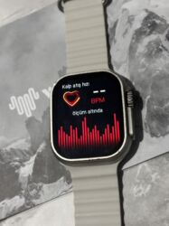 Smart saatlar: İşlənmiş, Smart saat, Sensor ekran, rəng - Ağ — 16