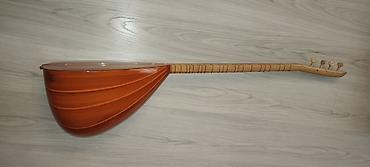 pian: Saz – uzun saplı, 3 cüt simli xalq çalğı aləti - Korpus: zolaqlı — 3