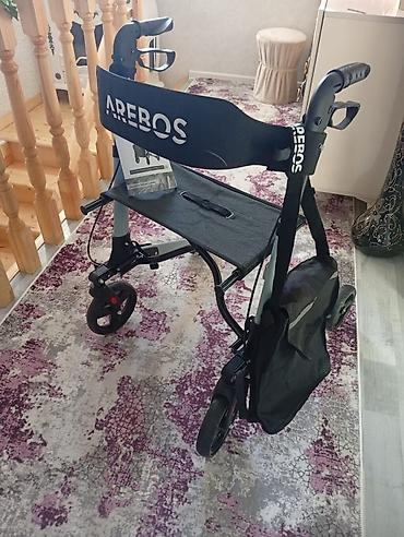 universal araba mutsy igo: AREBOS 2-in-1 rollator və nəqliyyat kreslosu - Brend: AREBOS - 2 — 1