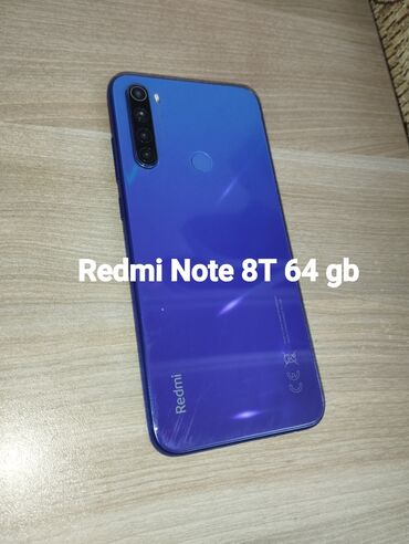 Xiaomi: Xiaomi Redmi Note 8T, 64 GB, rəng - Göy