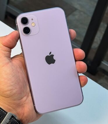 Honor: IPhone 11, 64 GB, Deep Purple, Simsiz şarj, Sənədlərlə