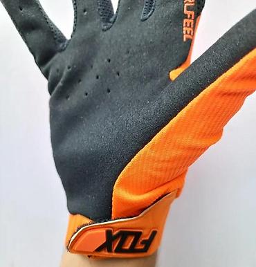 Oprema za bicikliste: MTB/motokros rukavice – narančasto/crne - Lagane i prozračne: gornji — 10
