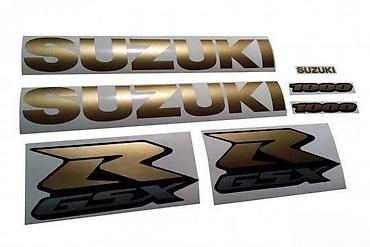 nozzle engine: SUZUKI GSXR 1000 - nalepnice - 371 📌 Opis: Samolepljive nalepnice — 1