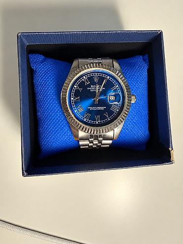 Rolex datejust 41 blue dial satılır hər kombinə uyğun münasib qiymətə lalafo.az -da Rolex datejust 41 blue dial satılır hər kombinə uyğun münasib qiymətə