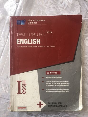 İngilis dili test toplusu 2019 cu il