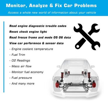 Alati za automobile: NOVO- Veepeak OBDCheck VP01 WiFi OBD2 iOS Android Pročitajte i — 13