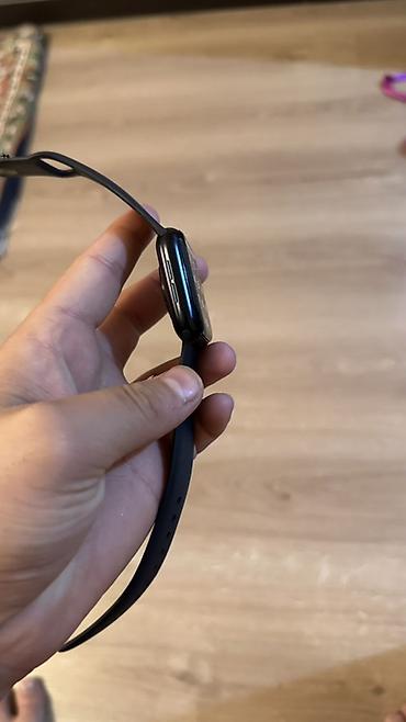 iph: Смарт-часы Apple Watch (черный корпус, черный спортивный ремешок) - — 6