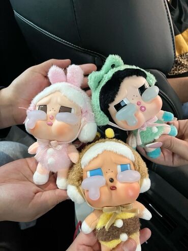 кошелек на заказ: В наличии Оригинал 💯 Коллекция плюшевых брелоков Crying Again, каждый