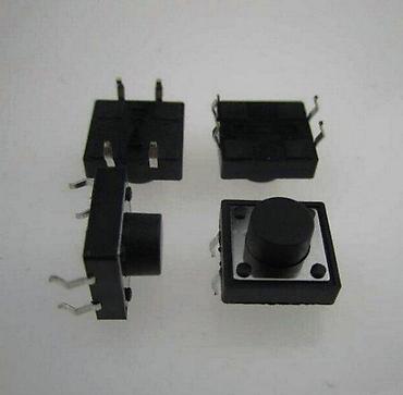 kinder proizvodi: SMD PREKIDAC12X12X5MM I 6MM 4PINA NOVO | Kvalitetni Smd prekidaci — 3