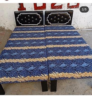 Çarpayılar: Kravat hazırı var çatdırılma var bir nəfərlik 60 manat taxt 110 manat — 9