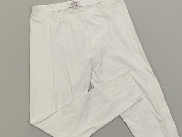 Spodnie 3/4 M (EU 38), stan - Dobry, wzór - Jednolity kolor, kolor - Biały