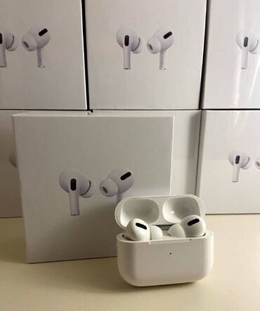 навушник айфон: Вакуумдук, Apple, Жаңы, Электр зымсыз (Bluetooth), Сүйлөшүүлөр үчүн