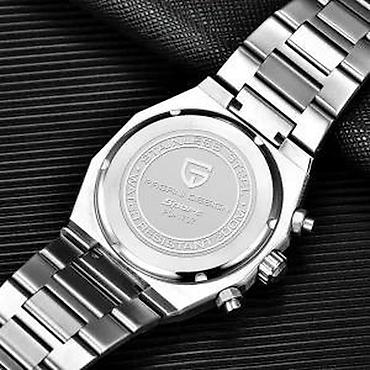 Ručni satovi: PAGANI DESIGN PD-1707 - 40mm - Plava- AP Royal Oak Homage Potpuno nov — 12