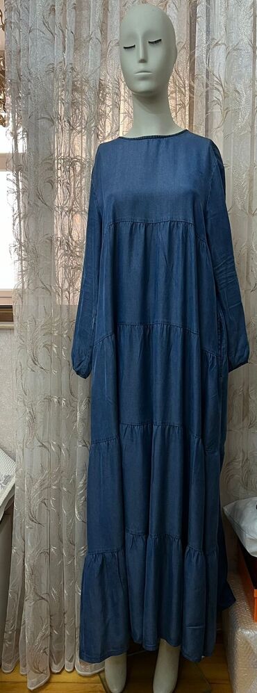 rngli capli donlar: Повседневное платье, Макси, XL (EU 42)