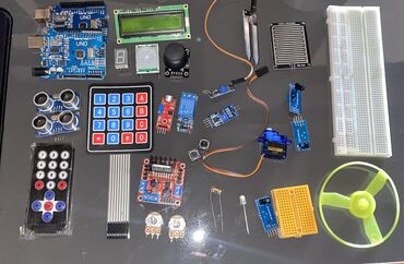 kalonka islenmis: Arduino seti Bir cox sensor var sekilde olmayan elave melumat ucun