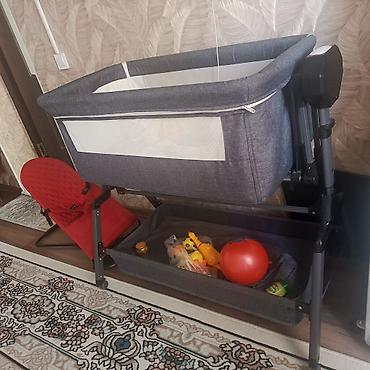 avent бутылочки: Детская прикроватная колыбель-люлька с регулируемой высотой и корзиной — 1