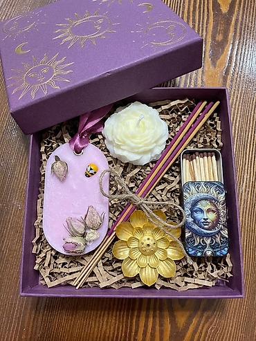 belle odeur parfum: Hədiyyə qutusu – aromaterapiya və dekor seti Tərkib: - Müxtəlif — 2