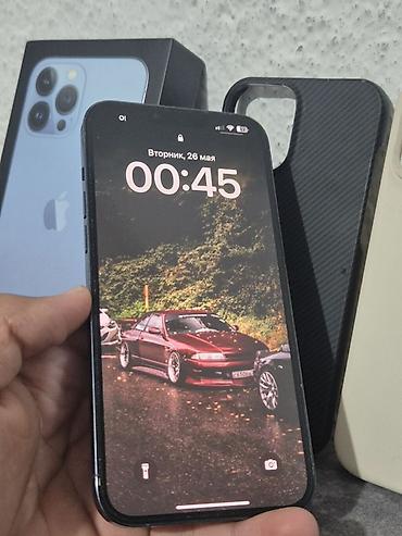 Apple iPhone: IPhone 13 Pro Max, Б/у, 128 ГБ, Sierra Blue, Коробка — 3