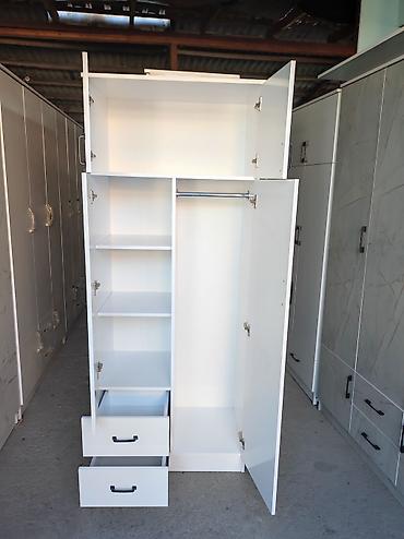 Шифоньеры, шкафы для одежды: Шифоньер, шкаф для одежды, Новый, Прямой, ЛДСП — 6