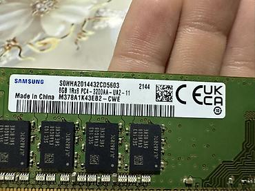 Техника жана электроника: Оперативная память Samsung DDR4 8 ГБ - Модель: Samsung — 3