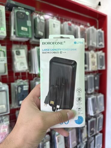 Adapterlər: Powerbank Borofone, 20000 mAh