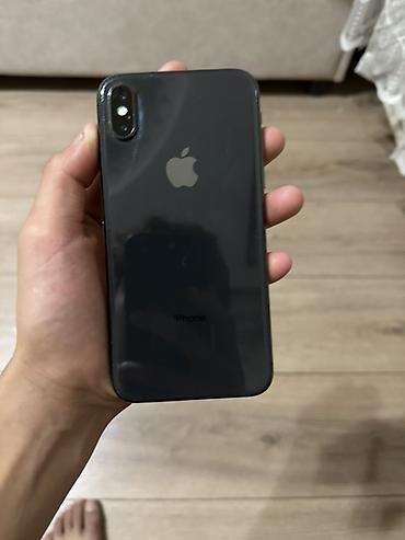 ıphone x: IPhone X, Б/у, 64 ГБ, Черный — 1