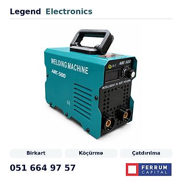 lazer acar: Elan başlığı: Qaynaq aparatı No Brand HHT_300886, ARC-500, DC IGBT — 1