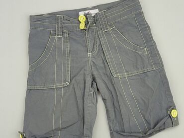 krótkie spodenki ogrodniczki: Shorts, 10 years, 134/140, condition - Good