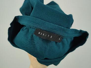 bluzki czarne basic: Mohito, T-shirt damski, rozmiar S — 4