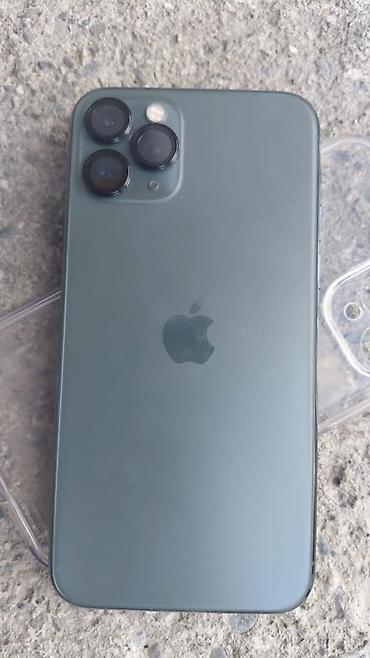 iphone cs max: IPhone 11 Pro, Б/у, 256 ГБ, Matte Midnight Green, Чехол, 72 % — 1