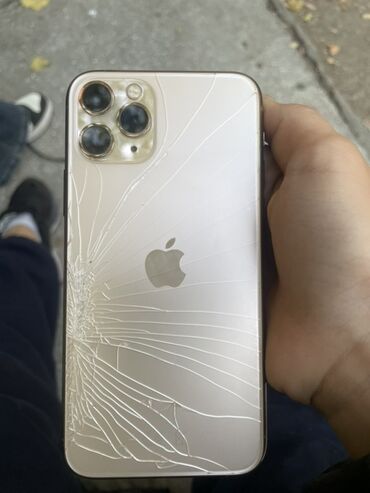 купить ipod: IPhone 11 Pro Max, Б/у, 128 ГБ, Золотой, Защитное стекло, Чехол, 100 %