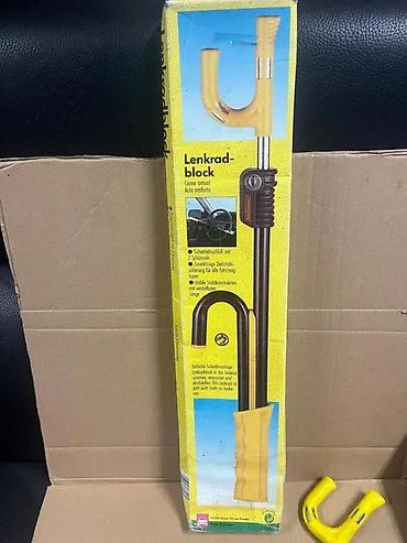 Uređaji protiv krađe: Mehanička blokada volana – “Lenkradblock” (sa ključem) - Protivkrađni — 1