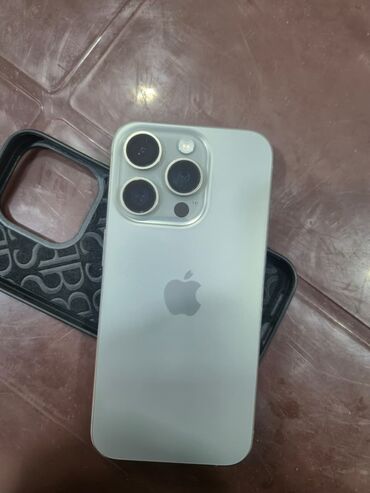 Apple iPhone: IPhone 15 Pro, 128 GB, Natural Titanium, Face ID — 1