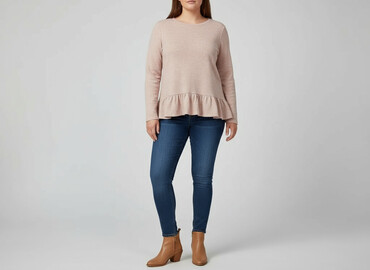 bluzki plus size allegro: Bluzka damska, rozmiar XL