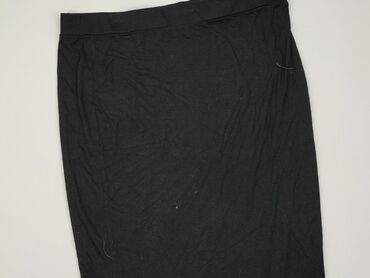czarne jeansy straight leg: Spódnica, River Island, XL (EU 42), stan - Dobry
