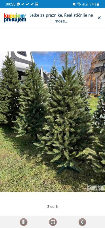 Praznična dekoracija: Jelka, Novo — 8