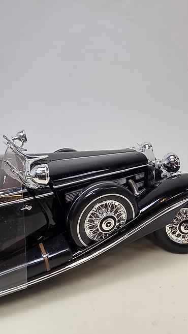 laser 303: Коллекционная масштабная модель ретро-родстера Mercedes-Benz 500 K. 🔥 — 8
