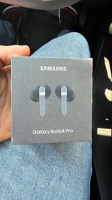 galaxy buds 4 pro: Samsung Galaxy Buds4 Pro – simsiz qulaqlıq Model: SM-R640 Rəng: Qara — 5
