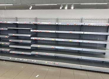 Торговое оборудование: Стеллаж Для продуктов, Лофт, 200 см * 100 см * 50 см, 
Б/у — 4