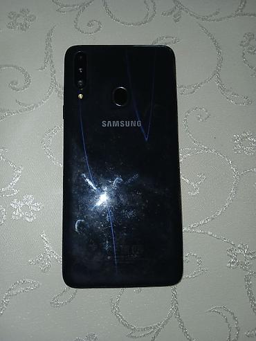 iphone ekran səkili: Samsung Galaxy A20s, rəng - Qara, Barmaq izi — 7