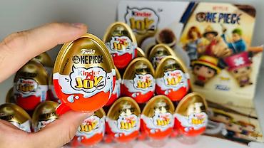 🍫 KİNDER JOY ONE PIECE 🏴‍☠️ Новая коллекция Kinder Joy по мотивам ONE
